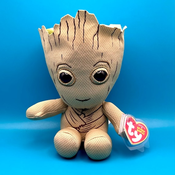 TY Beanie Baby GROOT (Marvel Guardians of the Galaxy)