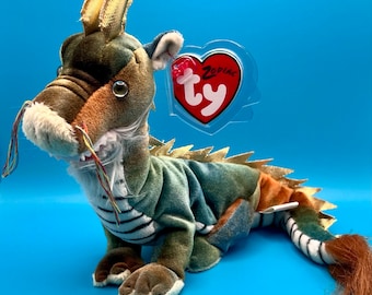TY Beanie Baby - THE DRAGON Chinese Zodiac (10.5 inch)