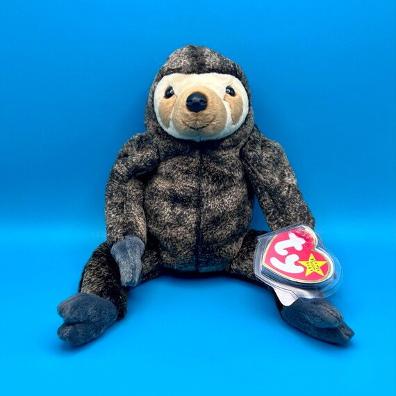 TY Beanie Baby SLOWPOKE le paresseux (5,5 pouces) France
