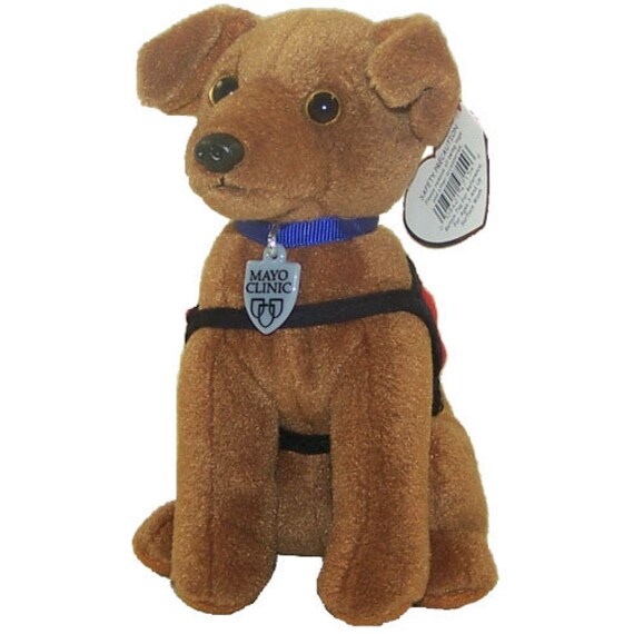 TY Beanie Baby JACK the Helping Dog inch) (Mayo Clinic Exclusive)