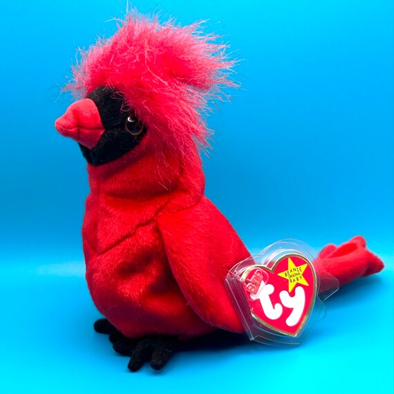 TY Beanie Baby MAC the Cardinal 5 Inch Etsy