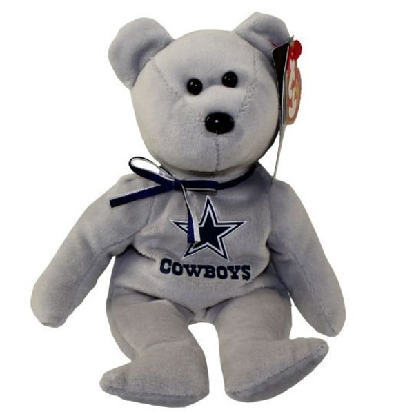 TY Beanie Baby - NFL Football Bear - DALLAS Cowboys (8.5 inch)