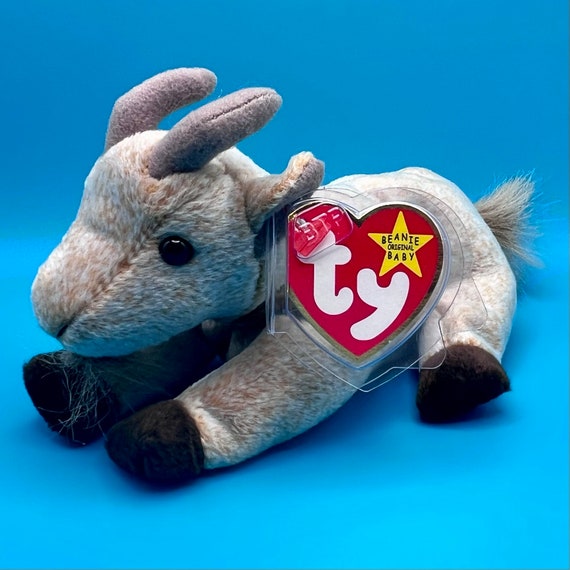 TY Beanie Baby GOATEE the Goat (6 inch)