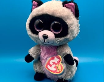 Rocco the raccoon beanie boo hot sale