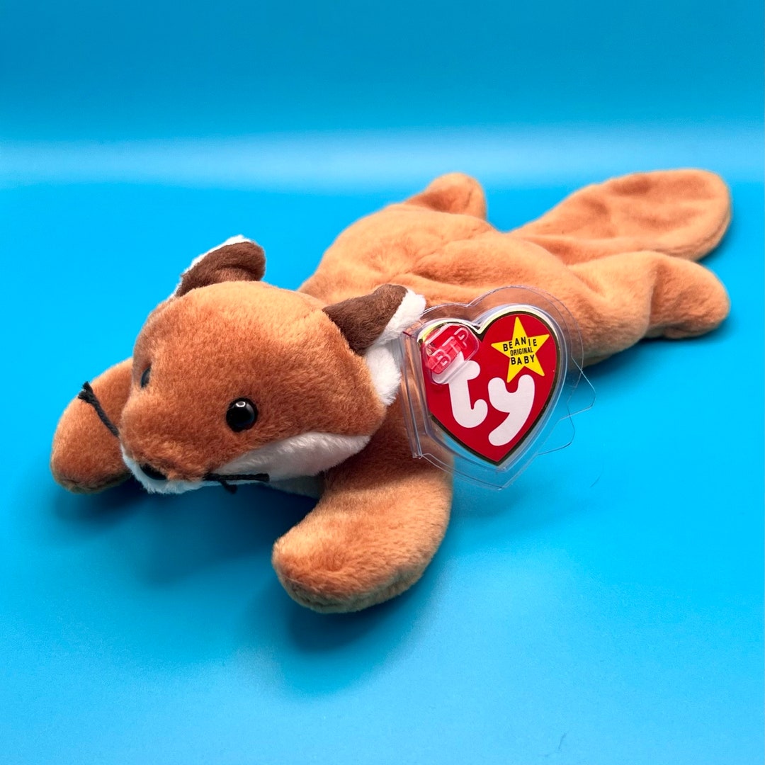 TY Beanie Baby SLY the Fox 8 Inch Etsy UK