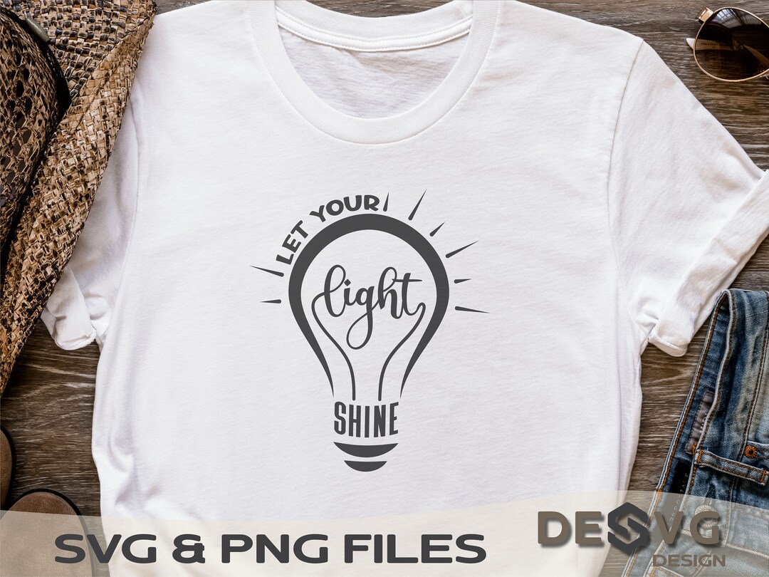 Let Your Light Shine SVG, Christian Svg, Bible Verse Svg, Boho Svg ...