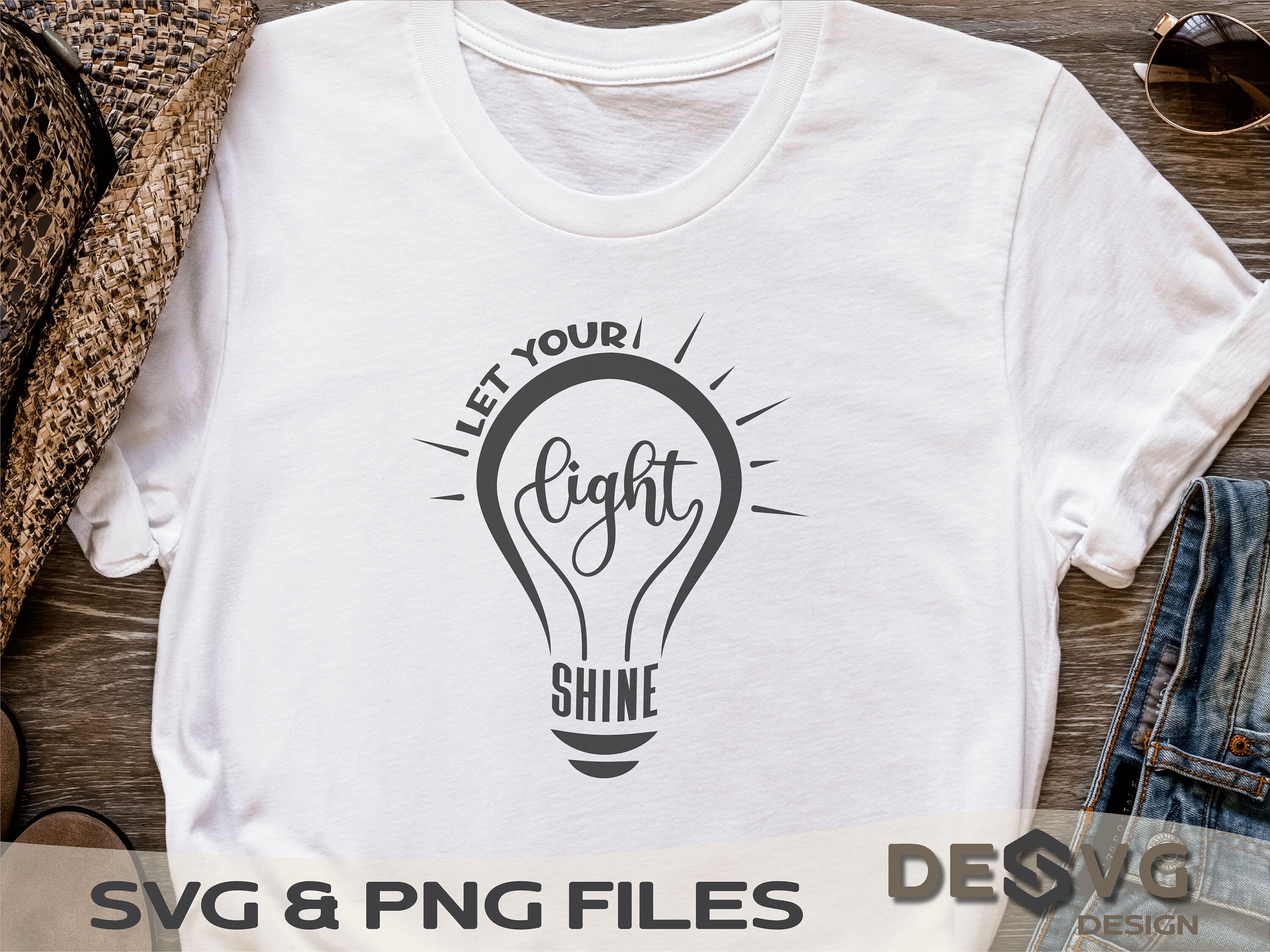 Let Your Light Shine SVG, Christian Svg, Bible Verse Svg, Boho Svg ...