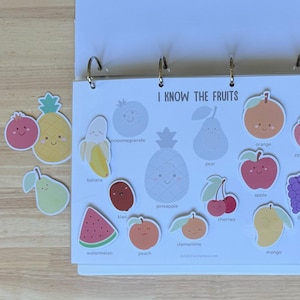 The “I Know The Fruits” activity