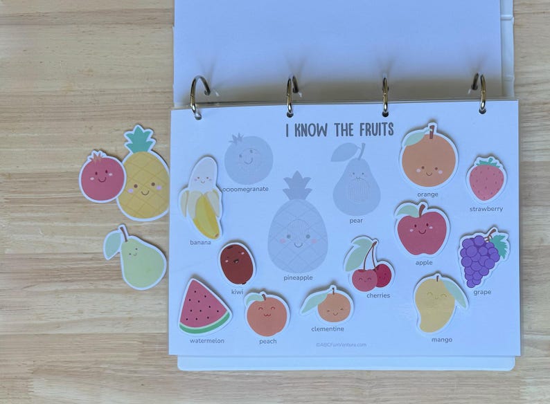 The “I Know The Fruits” activity