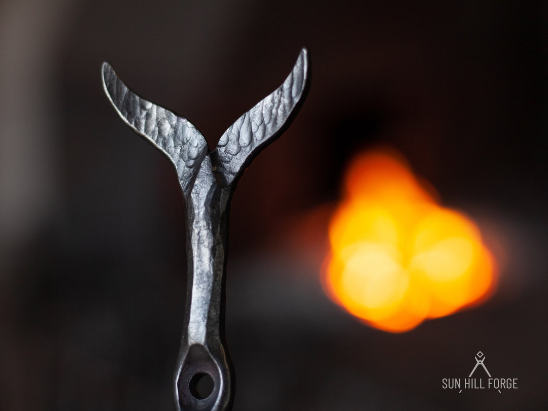 Hand Whale Tail Coat Hook Sea Life Nature Inspired Etsy