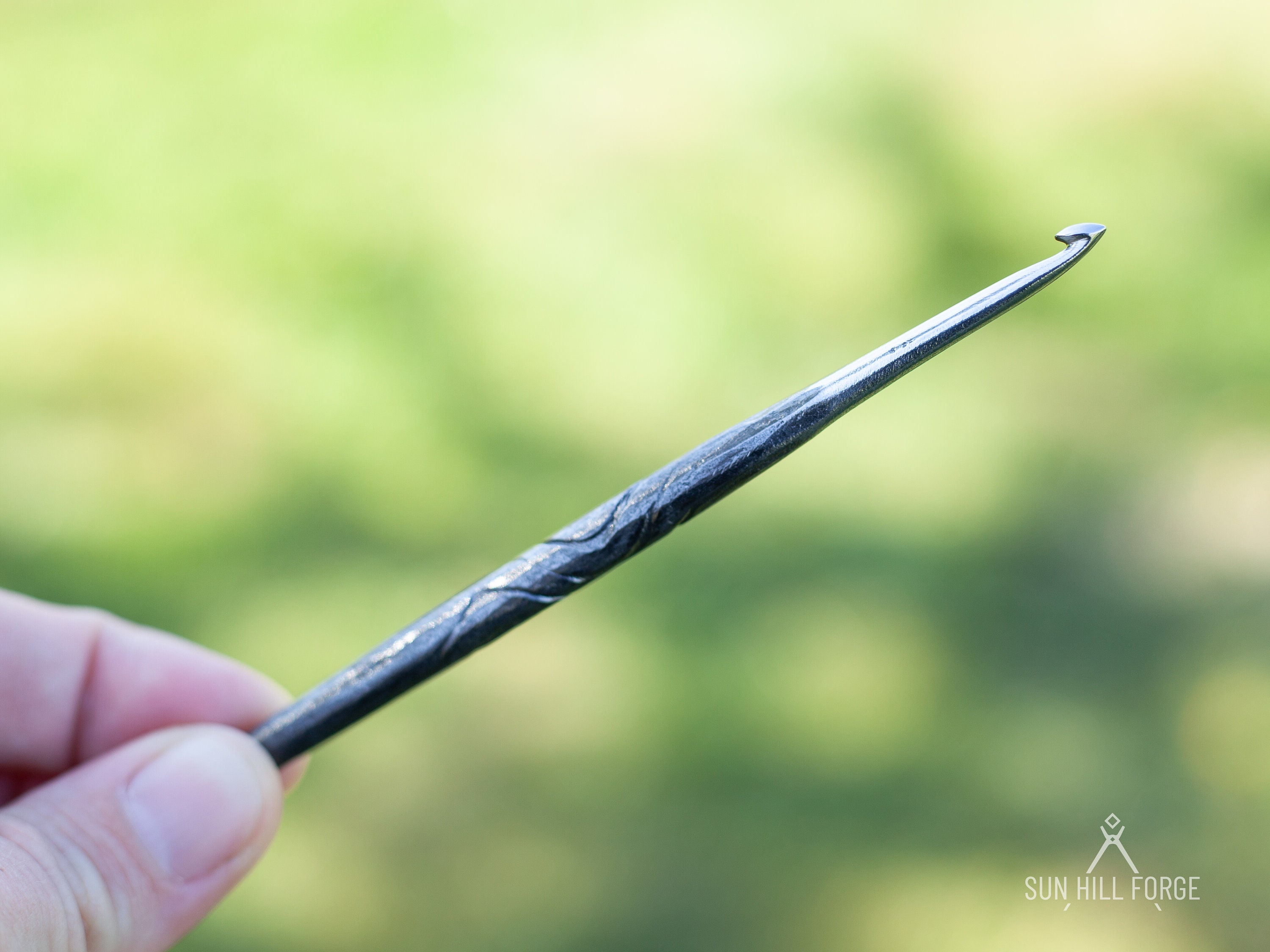 Hand Crochet Hook Handmade Metal Crochet Hook Etsy