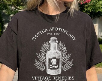 Shakespeare T-Shirt, Romeo and Juliet Mantua Apothecary Shirt, Poison Tee, Book Lover Gift, William Shakespeare Book, Bookish TShirt, Hamlet