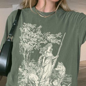 Circe Comfort Colors® Shirt - Homer The Odyssey Shirt, Greek Mythology Aeaea Shirt, Witchy Tee, Greek Goddess Gifts, Vintage Bookish TShirt
