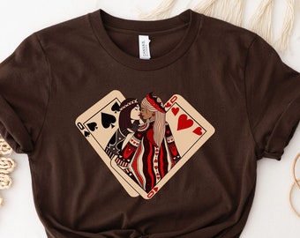 Sapphic Lesbian Shirt, Pride Month LGBT Womens Outfit, Lesbian Love Sapphic Art, Coming Out Gift, WLW Tee, Kissing Cards, Fruity T-Shirt