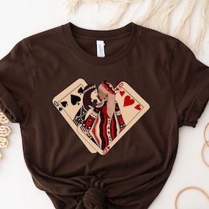 Sapphic Lesbian Shirt, Pride Month LGBT Womens Outfit, Lesbian Love Sapphic Art, Coming Out Gift, WLW Tee, Kissing Cards, Fruity T-Shirt