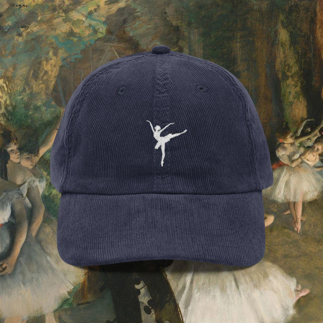 The Nutcracker Ballet Christmas Hat, Ballerina Xmas Hat, Embroidered ...