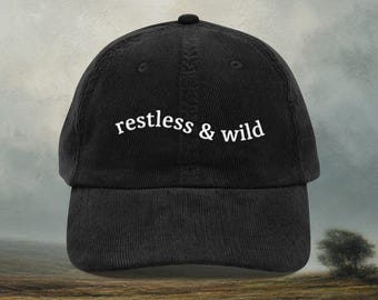 Wuthering Heights Embroidered Hat - Bookish Literary Cap, Book Lover Gift