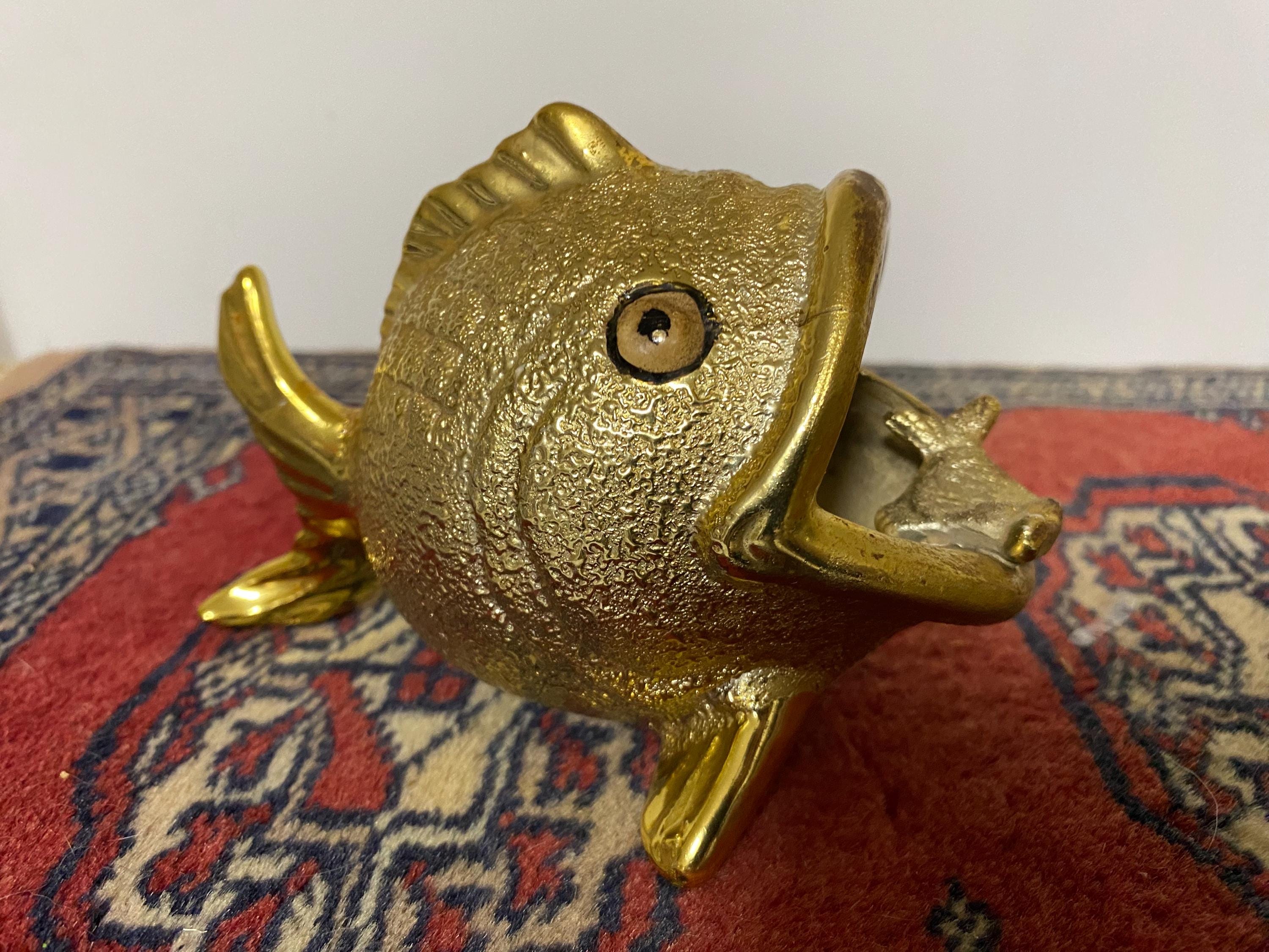 VINTAGE FISH ASHTRAY 真鍮 ヴィンテージ 熱帯魚