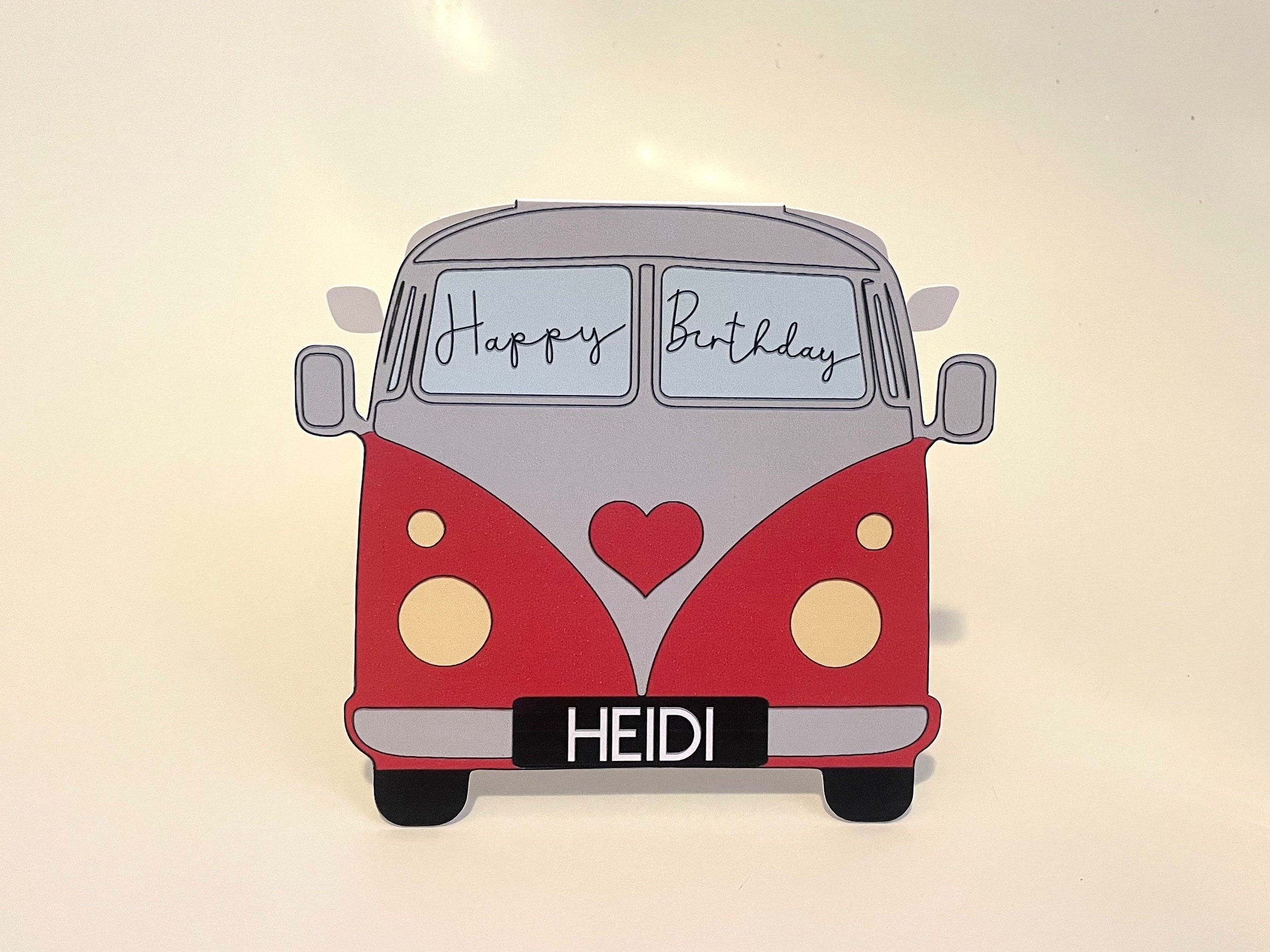 Vw Birthday Card 