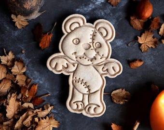 Halloween teddy bear cookie cutter for Halloween