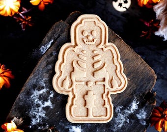 Halloween Lego Skeleton Cookie Cutter for Halloween