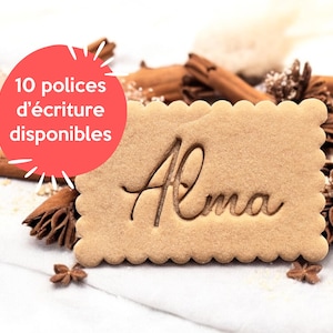 Personalized cookie cutter