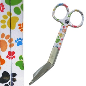 Ensemble de ciseaux d'allaitement ciseaux à bandage kocher ciseaux chirurgicaux coffret cadeau infirmière Puppy Paws vétérinaire Only Bandage Scissor