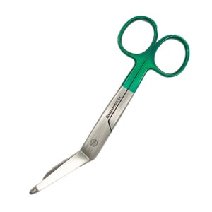 Bandage scissors color 14cm High Quality Stainless Steel Nursing scissors nurse gift first aid scissors Green