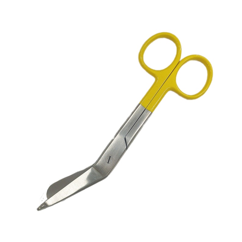 Bandage scissors color 14cm High Quality Stainless Steel Nursing scissors nurse gift first aid scissors Yellow