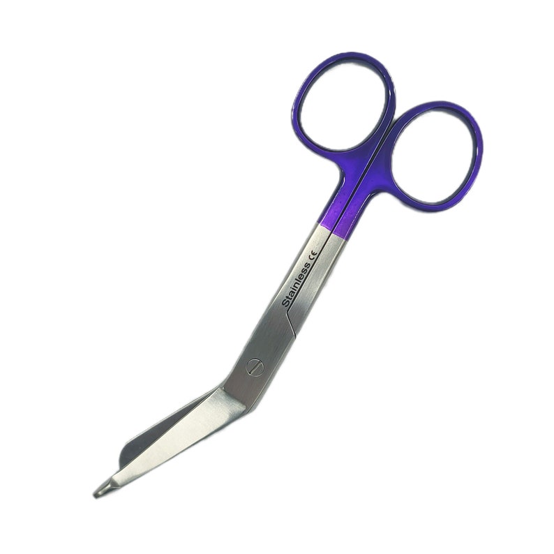 Bandage scissors color 14cm High Quality Stainless Steel Nursing scissors nurse gift first aid scissors Purple