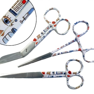 Nursing scissors set - bandage scissors + kocher + surgical scissors - nurse gift set - Medical Minds - Nursing scissors