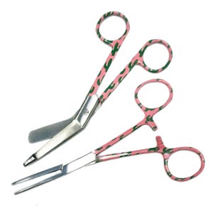 Kocher und Verbandschere - Grazy Cactus - Set Krankenschwesterschere und Klemme - Krankenschwester Geschenkset