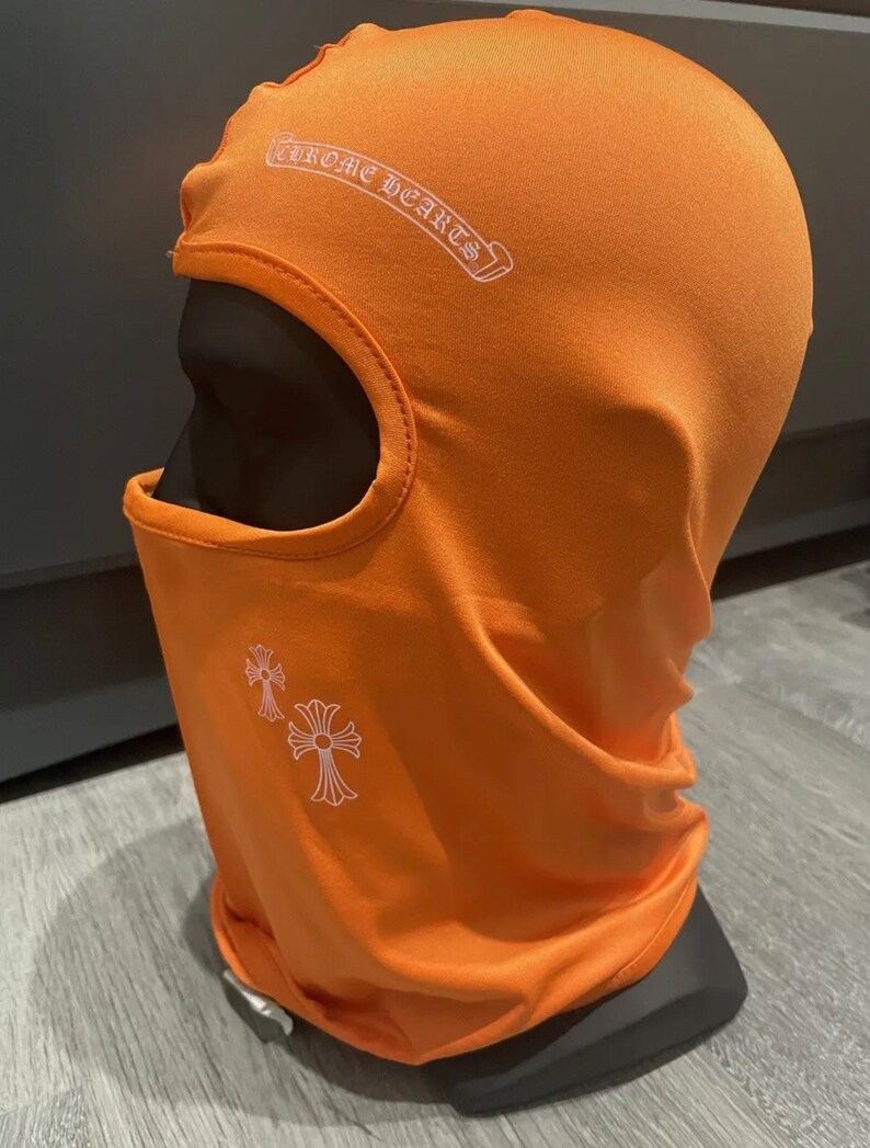 Chrome Hearts Inspired Face Mask Balaclava Etsy