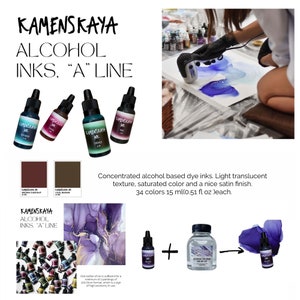 KAMENSKAYA INK alcohol inks 15 ml