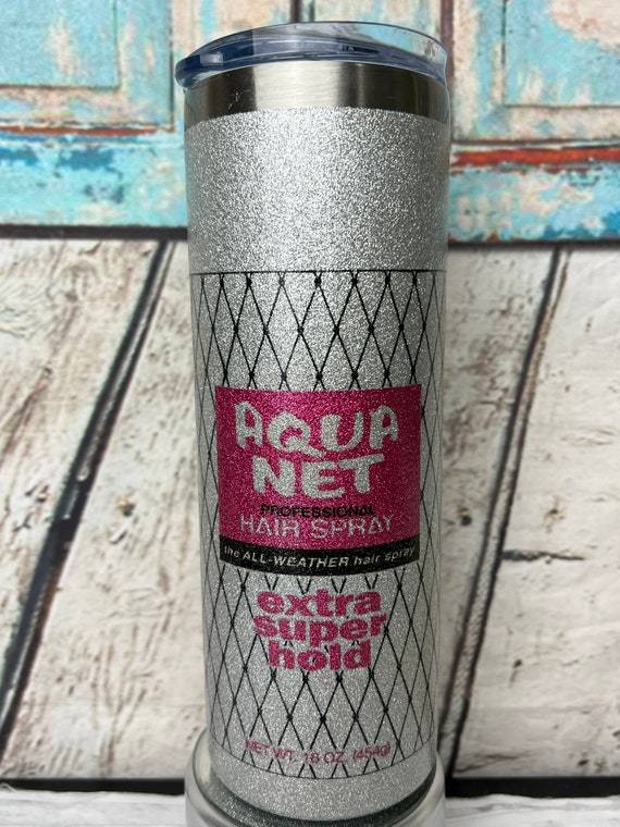 Aqua Net Hairspray Glitter 20 Oz Stainless Steel Tumbler New -  Canada