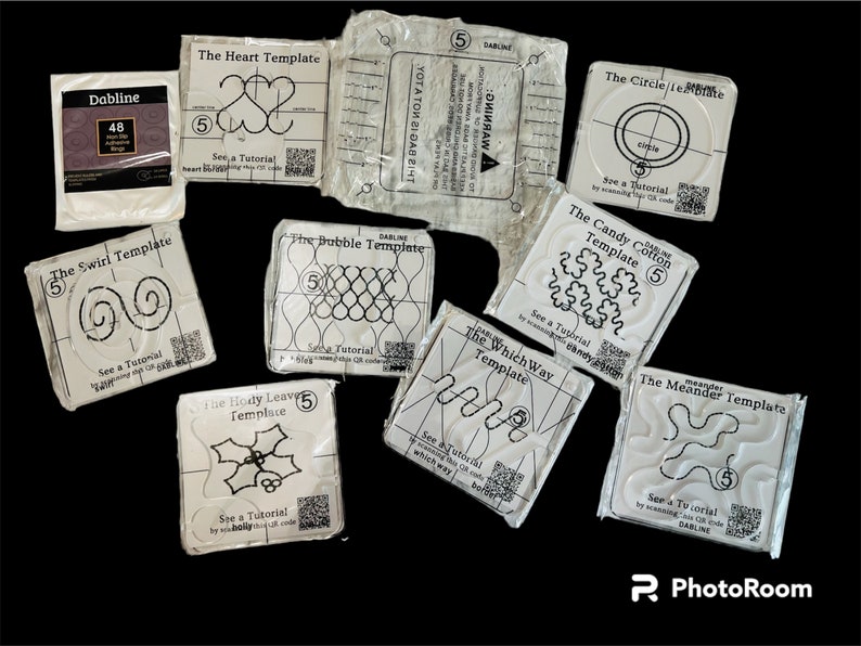 Dabline 9 Quilting Templates Etsy Dabline 9 Quilting Templates Etsy