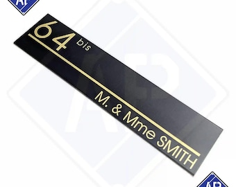 Custom Aluminum Mailbox Sign