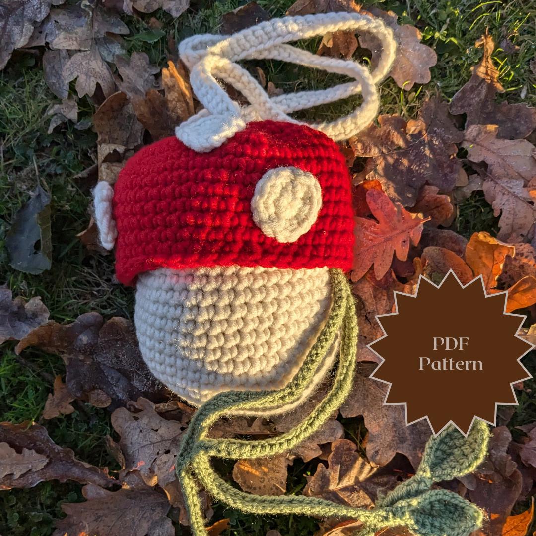 Low Sew Mushroom Bag Crochet Pattern