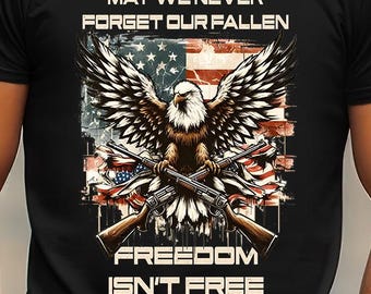 Patriotic Veteran Shirt PNG: Memorial Day Sublimation Design (Digital Download)