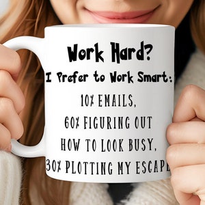 Funny Office Mug Wrap: Sarcastic Coworker Gift (PNG Digital Download)