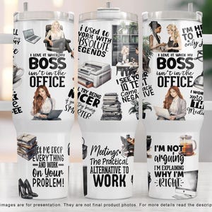 Funny Sarcastic Office 40oz Quencher Tumbler Wrap Design, Funny Coworker Gift, Coworker Tumbler PNG Design Digital Download for 40oz Tumbler