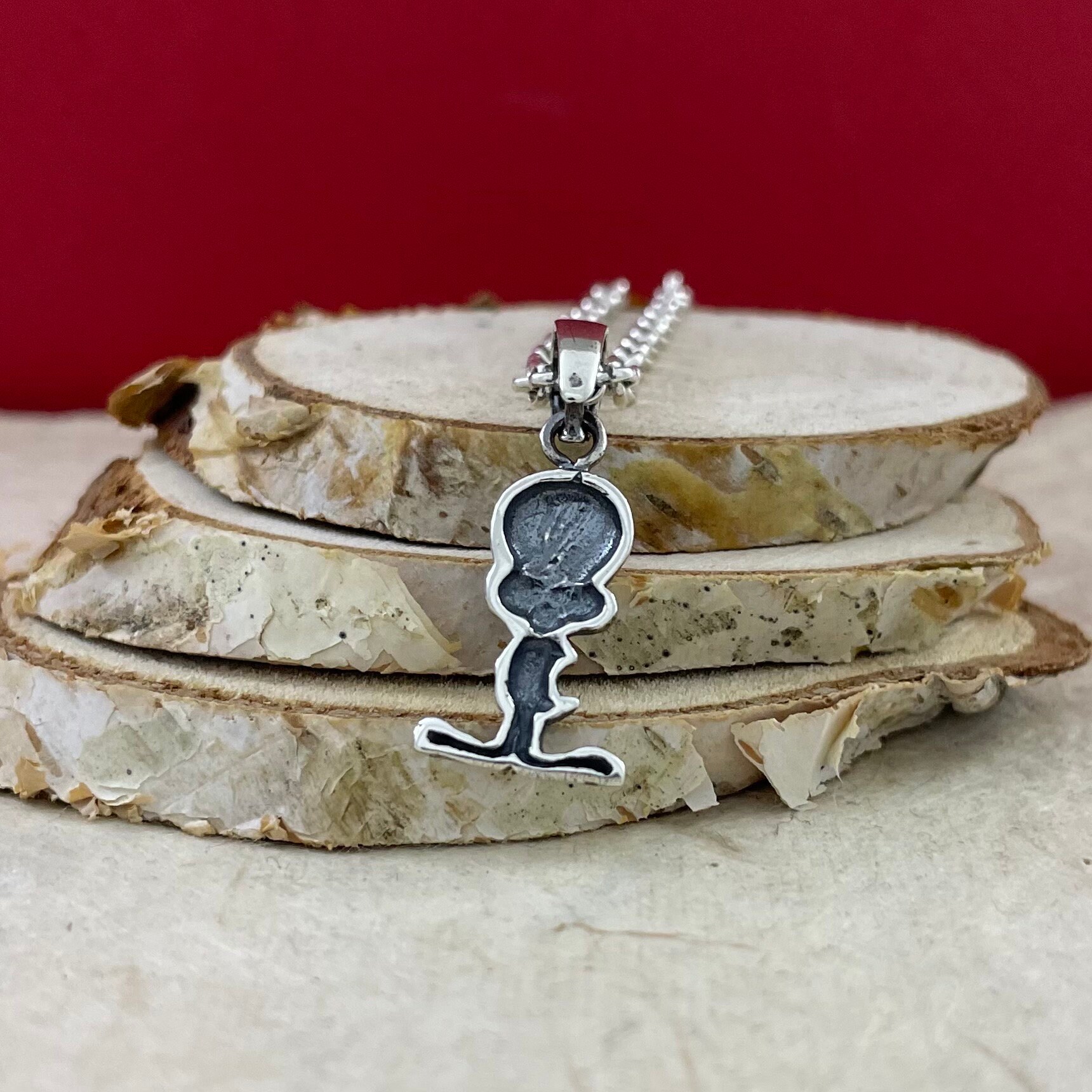 純銀　トゥーイーティー トゥイーティー シルバーペンダント、925 シルバー