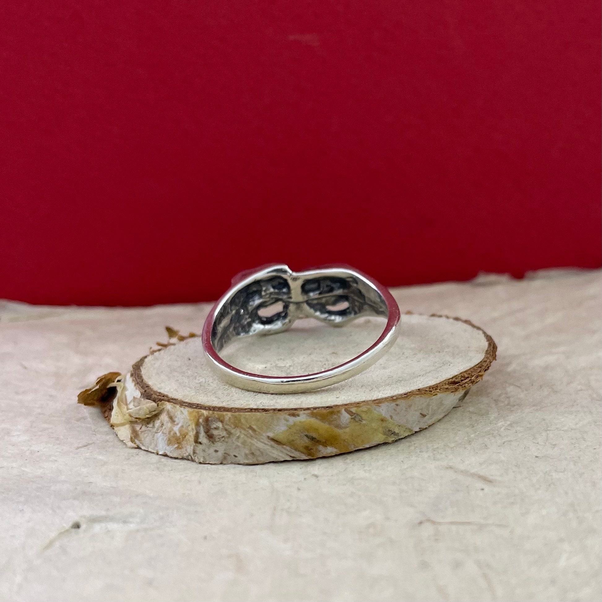 指輪・リング WILLIE and DUFFY Two Face Mask Ring Silver 925 Handmade Sterling Harley Davidson Motorcycle® Willie G Skull Biker