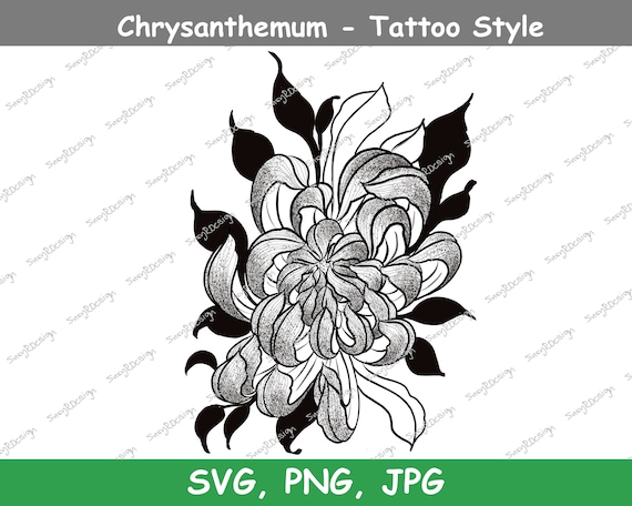 Chrysanthemum - Tattoo and piercing studio in Farnborough, Hampshire.  Artists specialising in custom, black and grey, dotwork, floral and cover  ups.