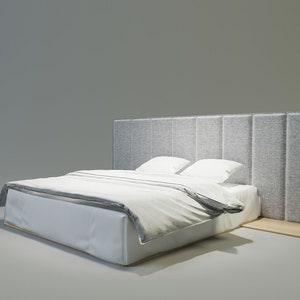 Wooden bed DUNE (solid wood)