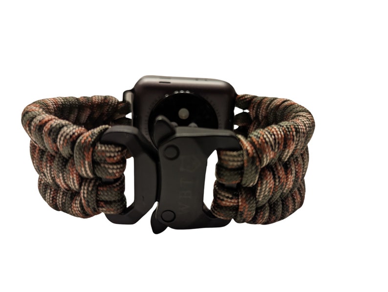 Water Bear Tactical Quick Release Paracord Buckle for Apple Watch 1