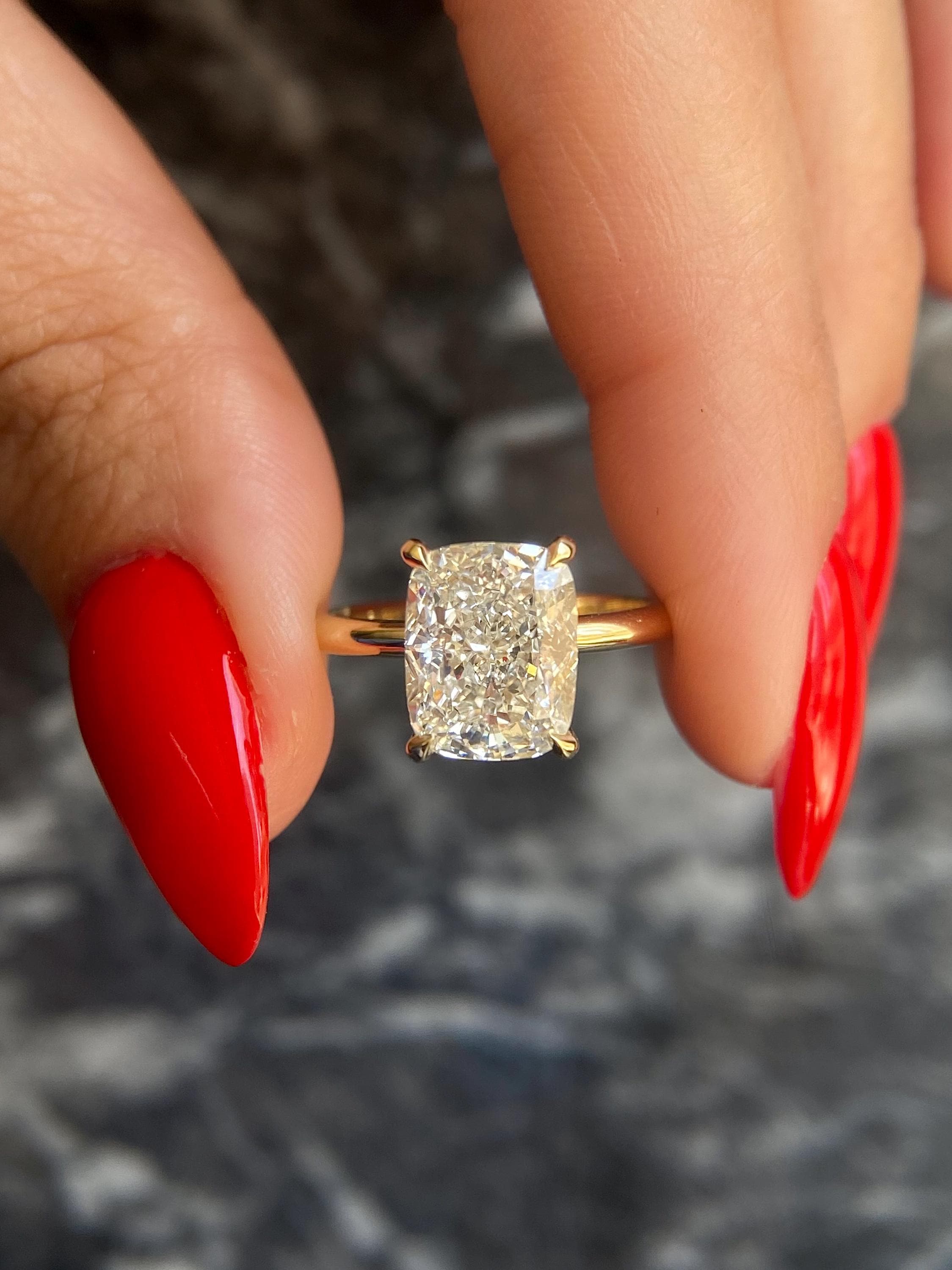 Carat Elongated Cushion Carat Cushion Cut Diamond Buy Carat