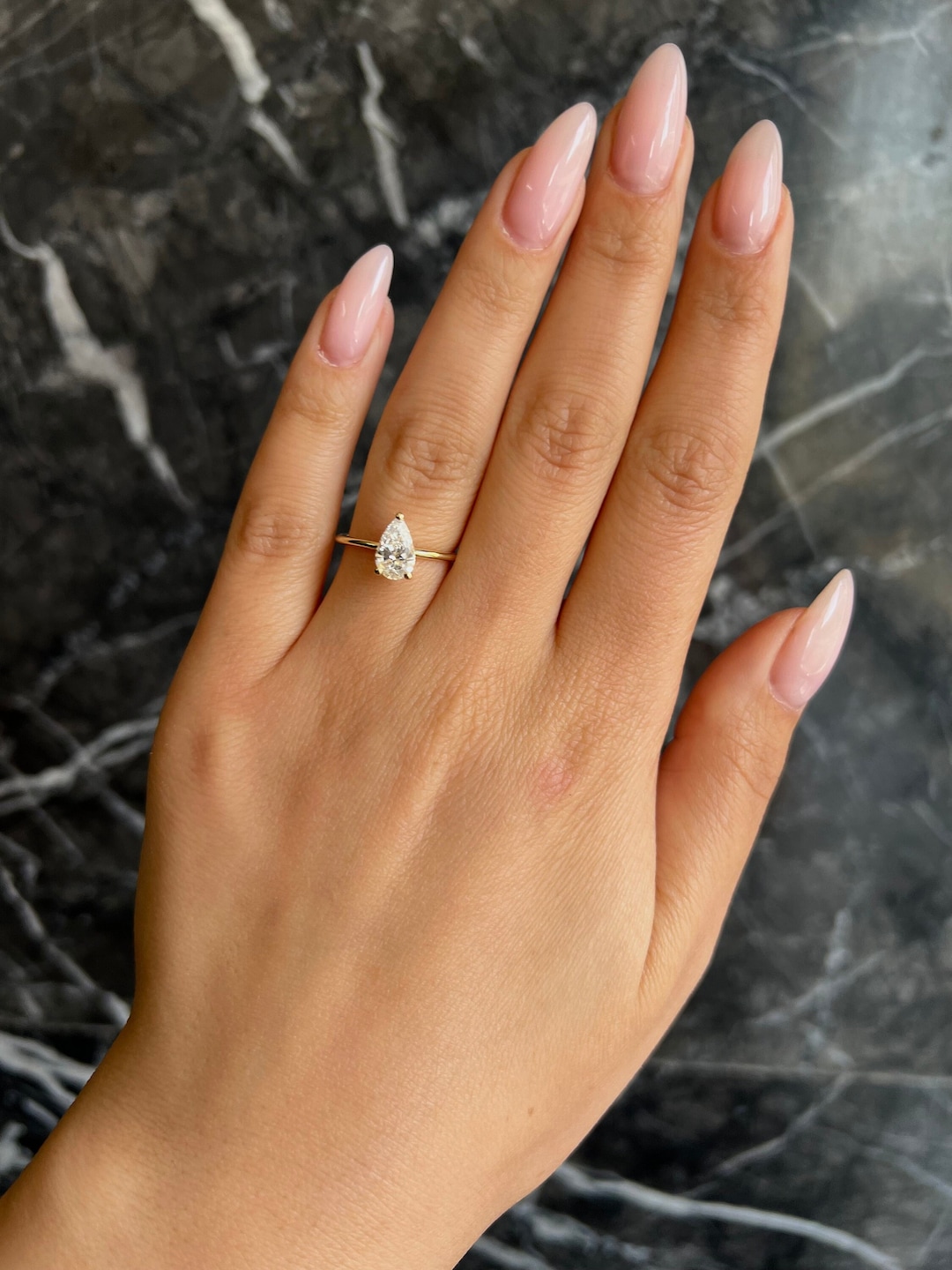 Pear Cut Carat D Color VVS2 Clarity IGI Certified Lab Grown