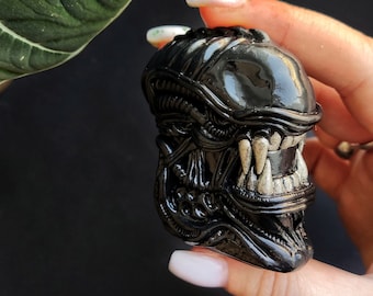 Lighter case Xenomorph alien handmade horror