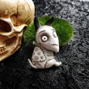 Frankenweenie Sparky pin  brooch Tim Burton horror